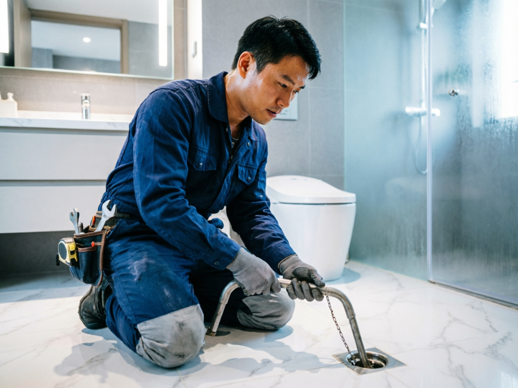 水龙头维修服务实景图