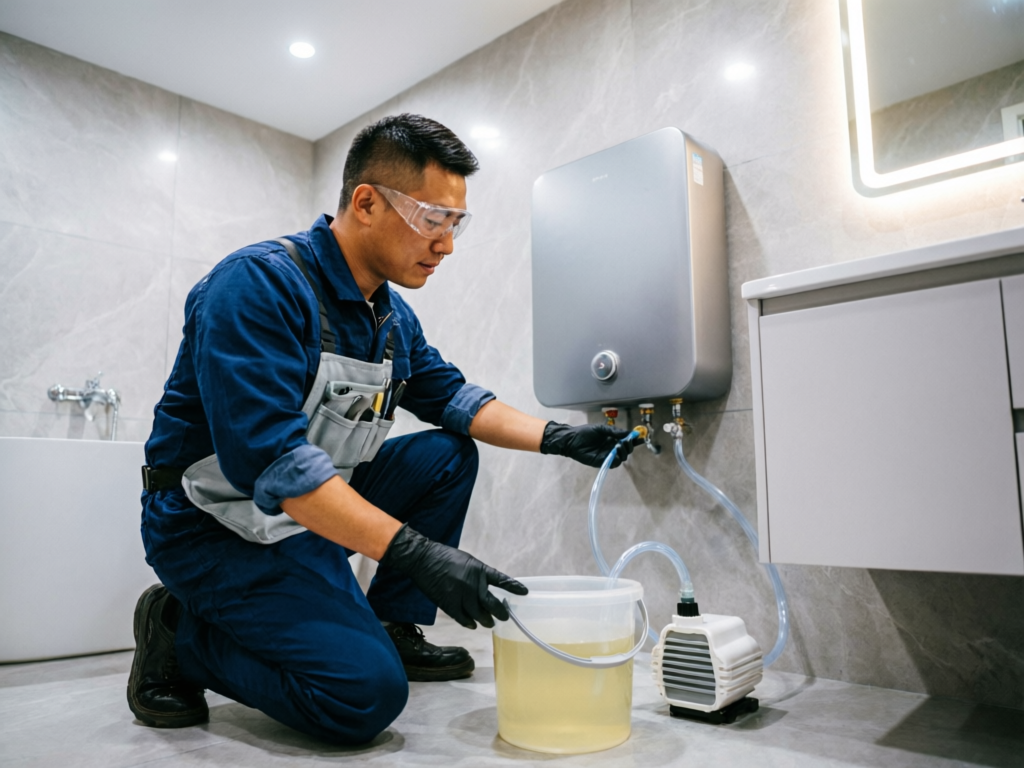 热水器维修服务实景图