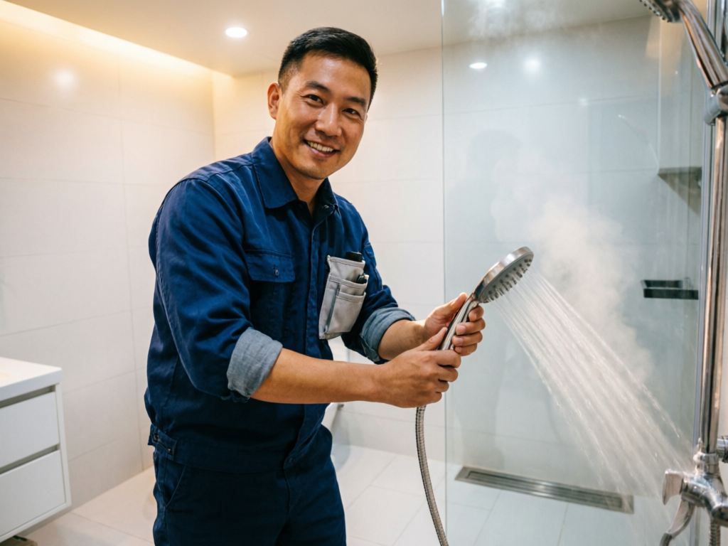 热水器维修服务实景图
