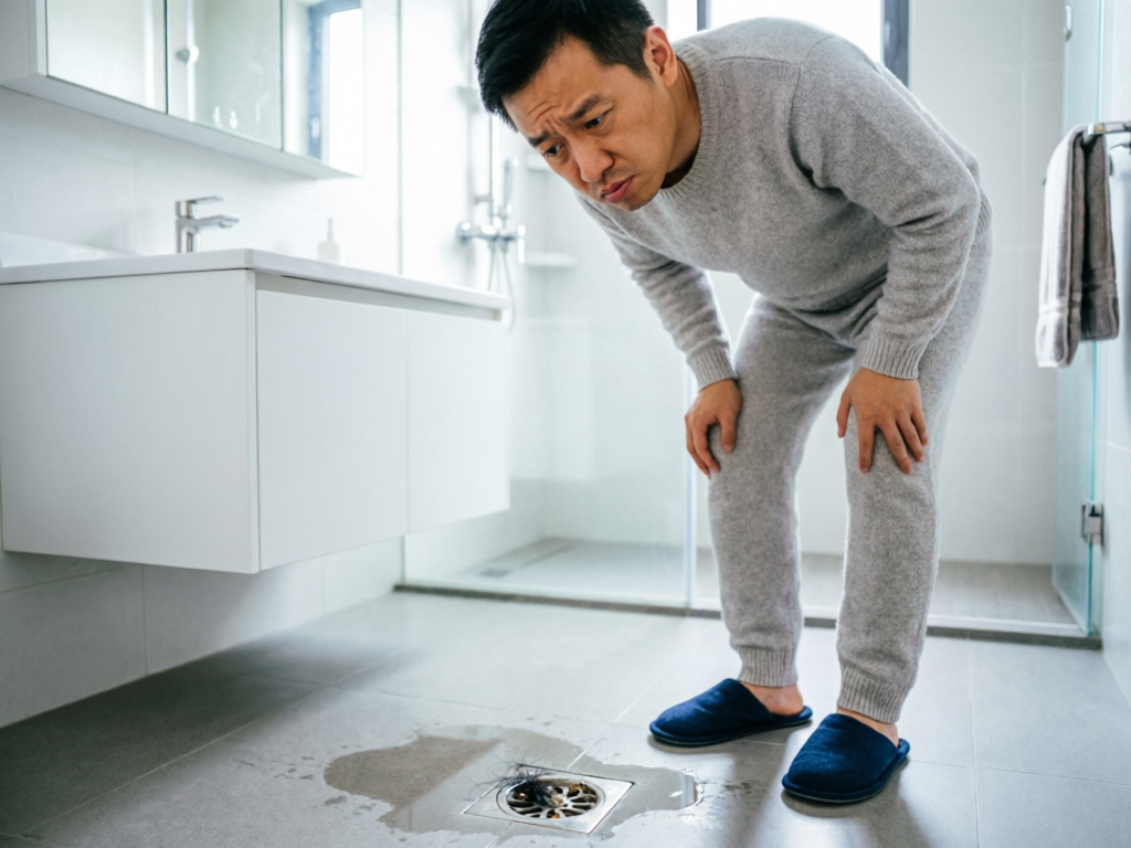 地漏疏通服务实景图