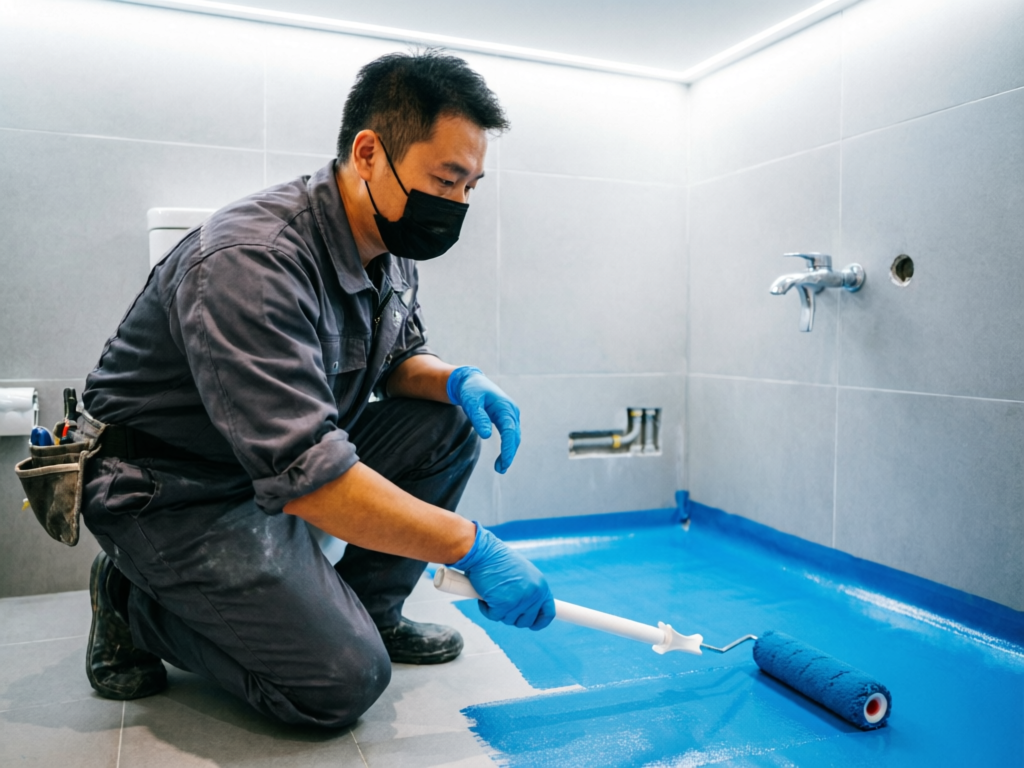 防水补漏服务实景图