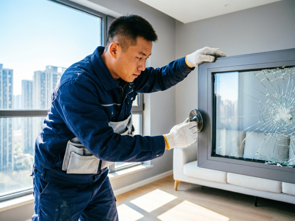 门窗维修服务实景图