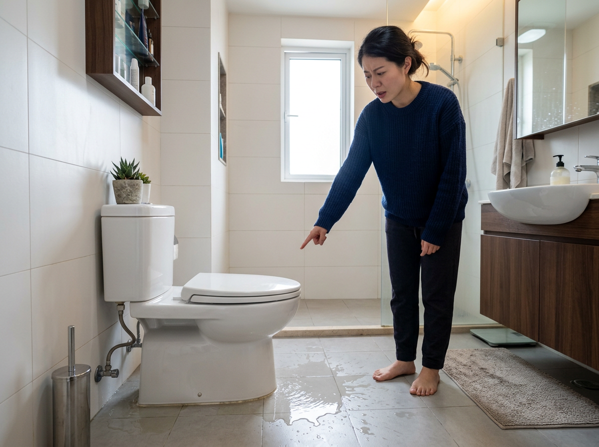 马桶维修服务实景图