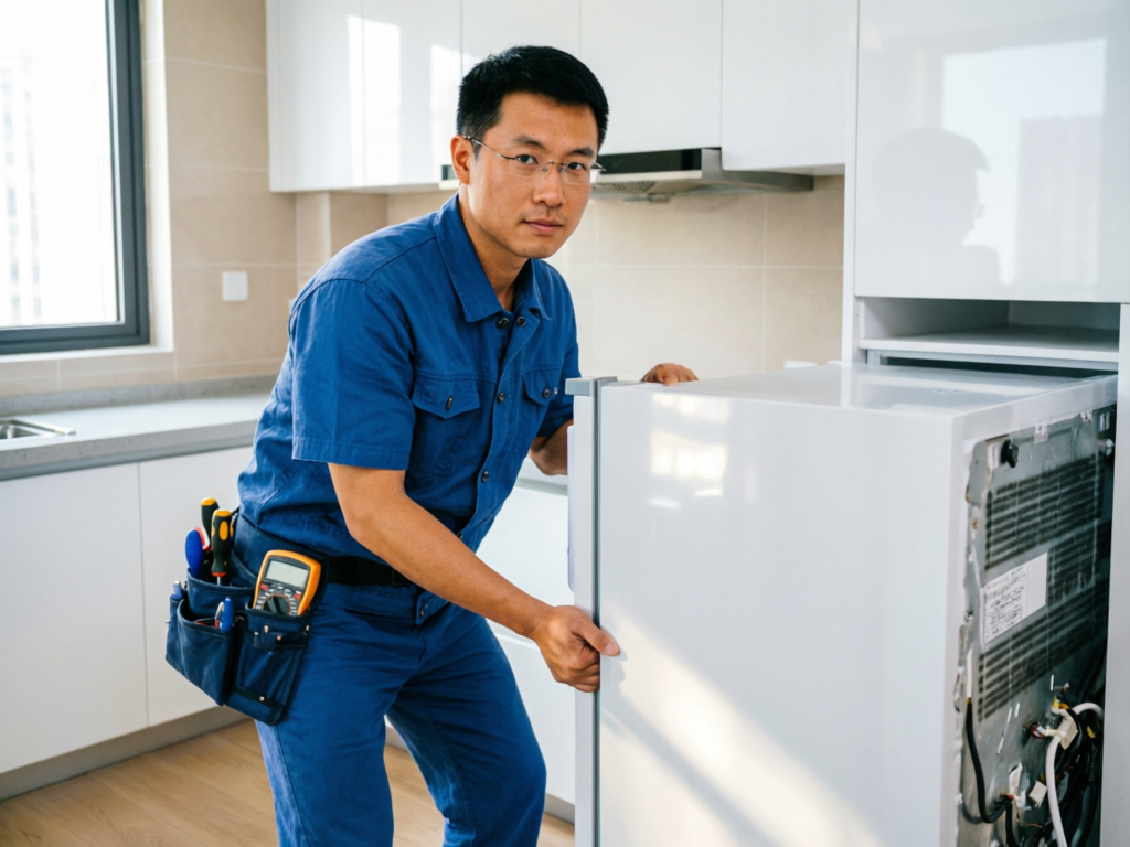 冰箱维修服务实景图1