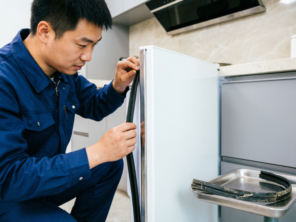 冰箱维修服务实景图