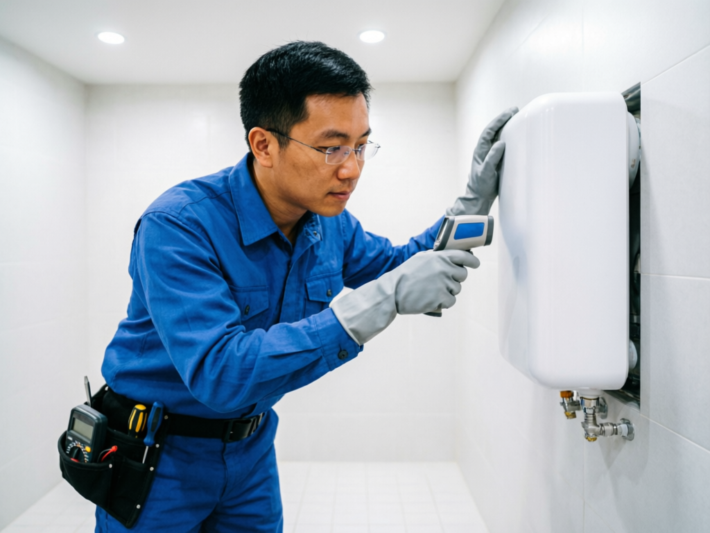 热水器维修服务实景图