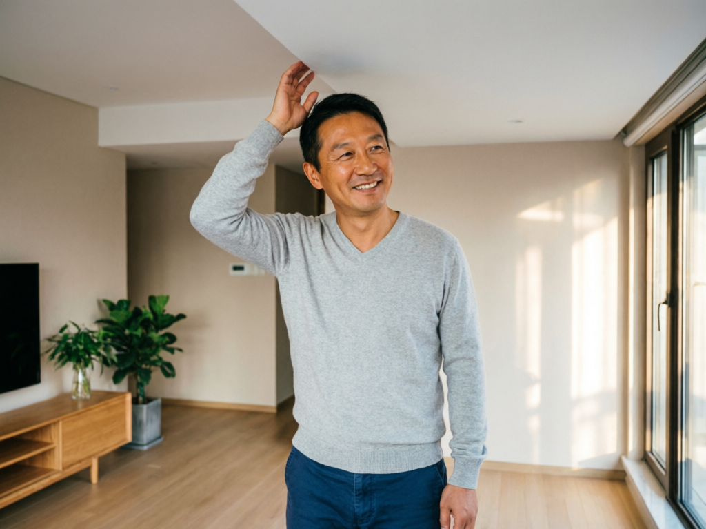 专业工程师使用红外热成像仪检测屋顶防水层渗漏点