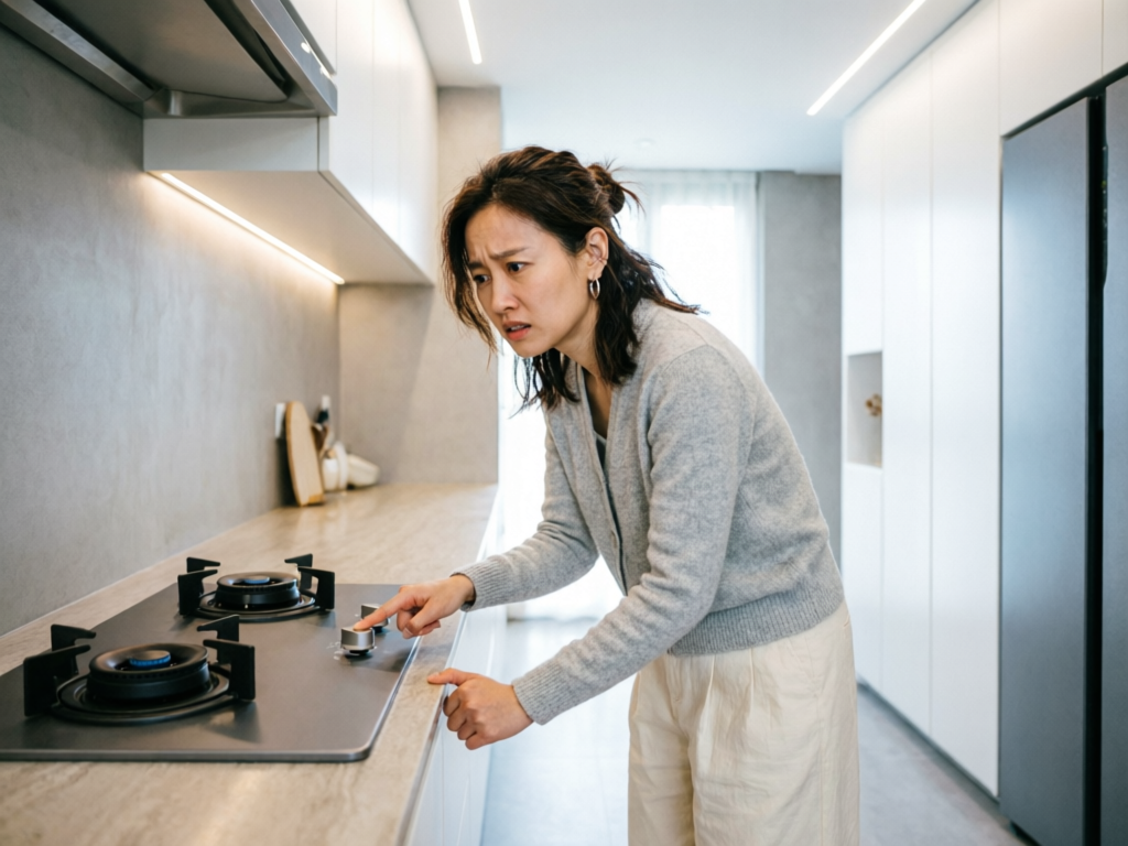 燃气灶维修服务实景图
