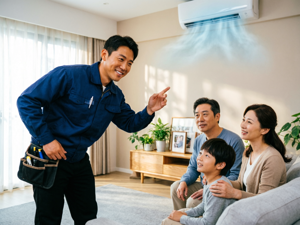 空调维修服务实景图